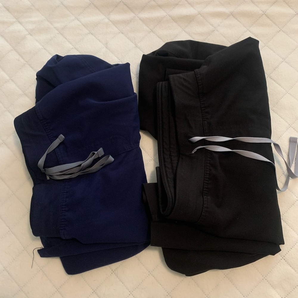 Lot of 2 Figs Scrub Pants